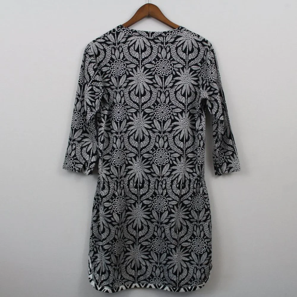 Hatley Black & White Drawstring Dress - Picture 10 of 16